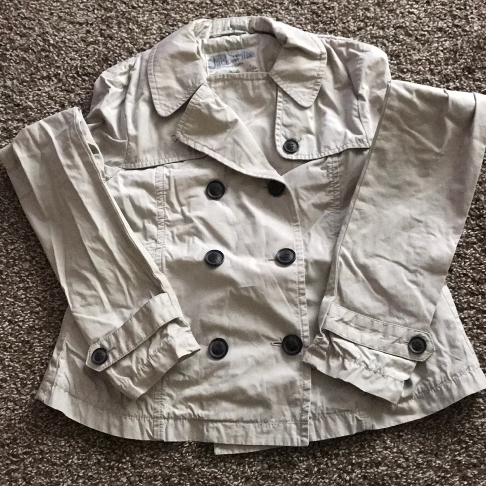 Jack Wills short trench coat